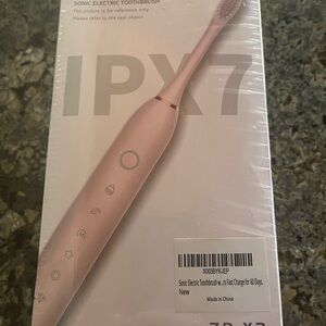 NWOT 2 PK Sonic Electric Toothbrush - Pink